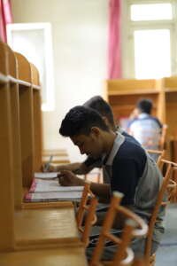 Hostel study room