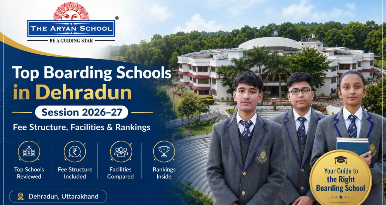 Top Boarding Schools in Dehradun with Fee structure 2026-27